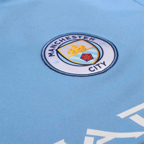 Kid's Replica Puma Manchester City Home Jersey 24/25