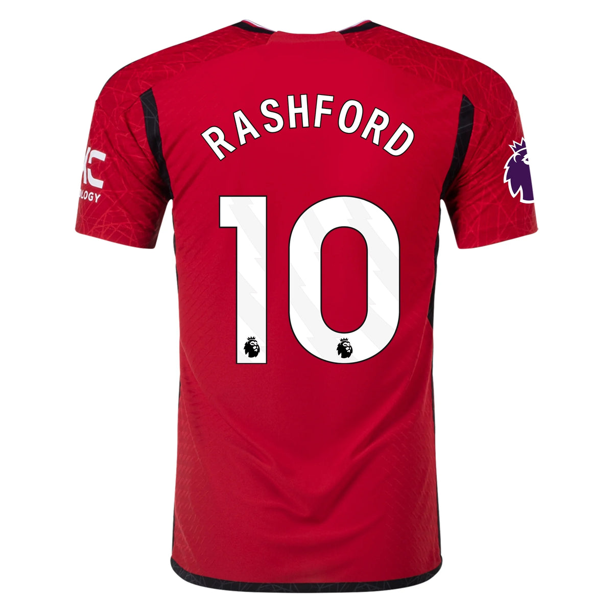 Men's Authentic adidas Rashford Manchester United Home Jersey 23/24 ...