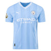 Men's Authentic Puma Haaland Manchester City Home Jersey 23/24