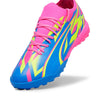 Puma Ultra Match TT Turf Soccer - Cleat Luminous Pink/Yellow Alert/Ultra Blue