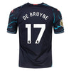 Men's Replica Puma De Bruyne Manchester City Third Jersey 23/24