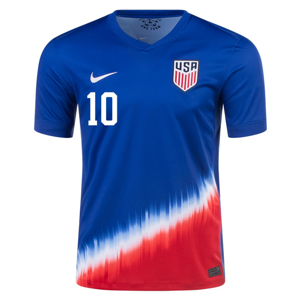 Women's Replica Nike Pulisic USMNT Away Jersey 2024