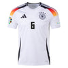 Men's Replica Adidas Kimmich Germany Home Jersey 2024