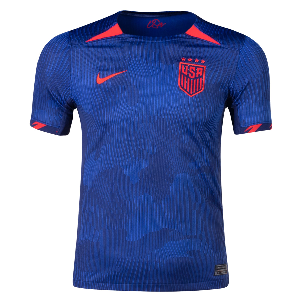 Kid's Replica Nike USWNT 4 STAR Away Jersey 2023 DR4043-406 – Soccer ...