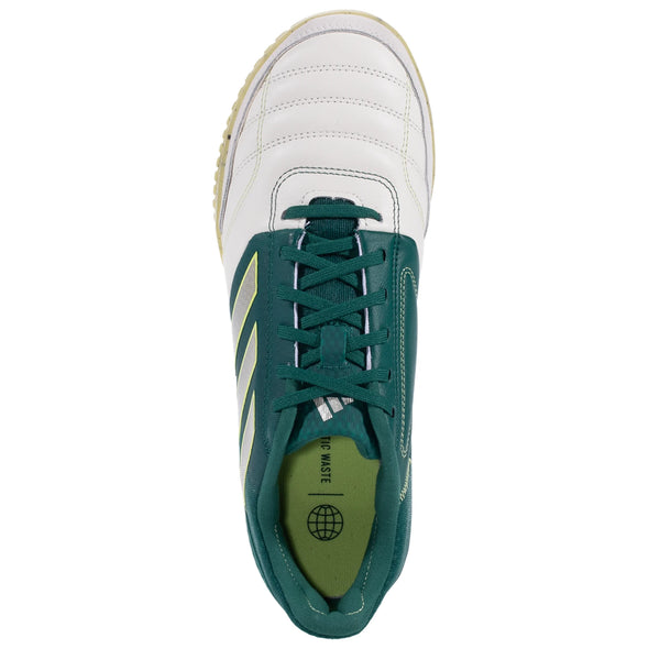 adidas Top Sala Competition IN Indoor Soccer Shoe - Off White/Collegiate Green/Pulse Lime