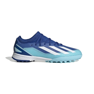 adidas X CrazyFast.3 TF Junior Turf Soccer Cleat - Bright Royal/White/Solar Red
