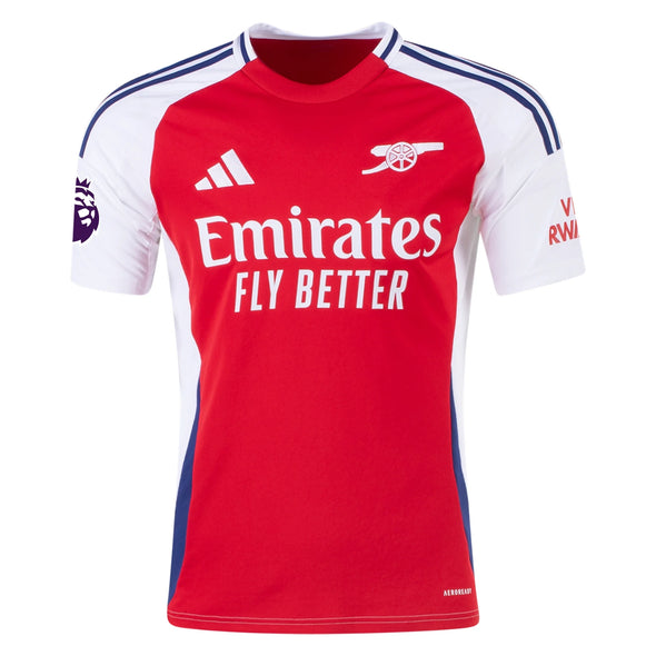 Kid's Replica Adidas Rice Arsenal Home Jersey 24/25