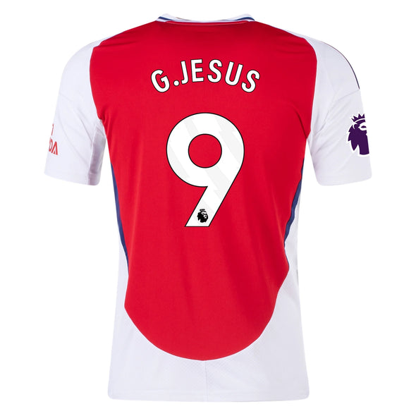 Kid's Replica Adidas G.Jesus Arsenal Home Jersey 24/25