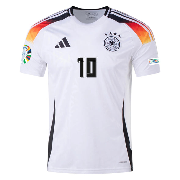 Men's Replica Adidas Musiala Germany Home Jersey 2024