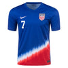 Men's Authentic Nike Reyna USMNT Away Jersey 2024