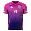 Men's Authentic Adidas Gundogan Germany Away Jersey 2024