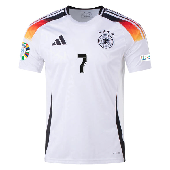 Men's Replica Adidas Havertz Germany Home Jersey 2024