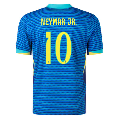 Men's Nike Dri-FIT ADV Soccer Neymar Jr. Brazil 2024 Authentic Away Jersey