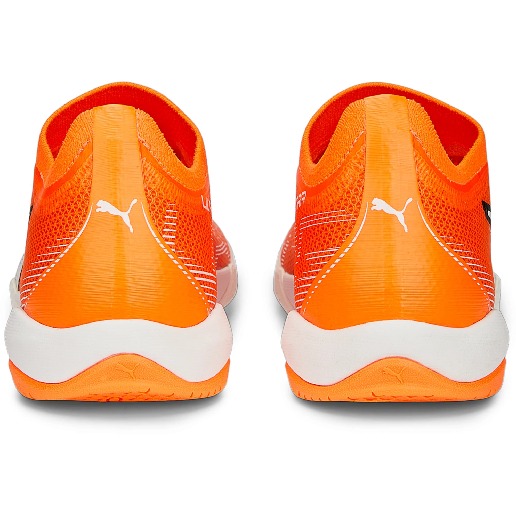 Puma Ultra Match IT Indoor Soccer Shoes - Orange/White/Blue Puma Ultra Match IT Indoor Soccer Shoes - Orange/White/Blue