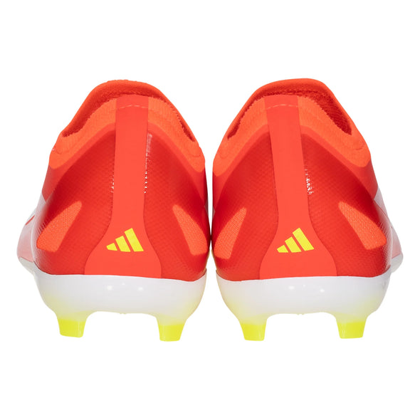 adidas X CrazyFast Elite FG Junior Firm Ground Soccer Cleat - Solar Red/White/Solar Yellow