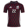 Men's Authentic adidas H. Lozano Mexico Home Jersey 2024