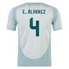 Women's Replica adidas E. Alvarez Mexico Away Jersey 2024