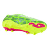 adidas Predator League Low FG Junior Firm Ground Soccer Cleat - Solar Green/Shock Pink/Lucid Lemon