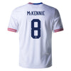 Men's Authentic Nike Mckennie USMNT Home Jersey 2024