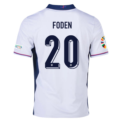 Men's Nike Dri-FIT Soccer Foden England 2024 Replica Home Jersey