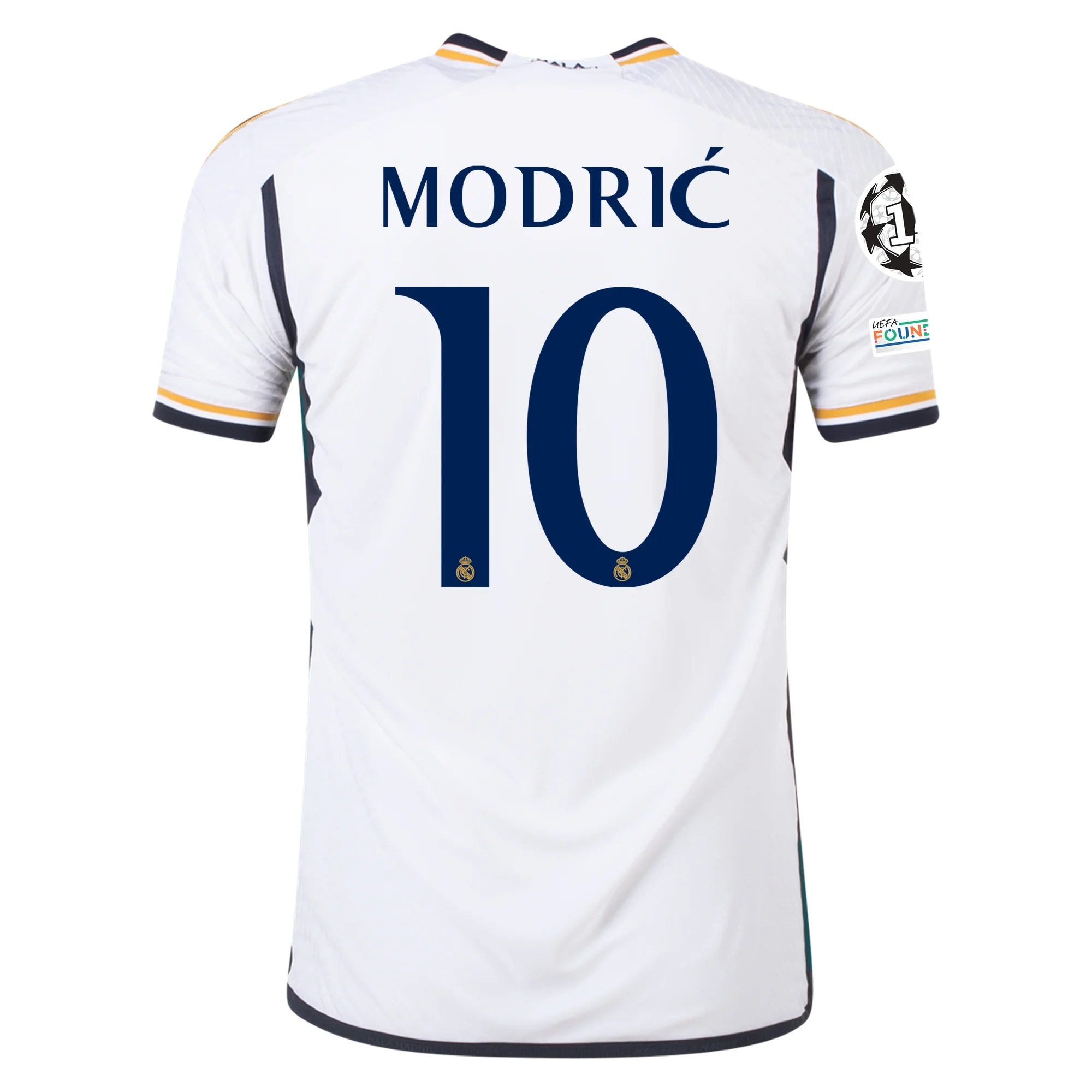 Real Madrid 23 24 Home Modric Authentic Jersey Soccer Zone USA