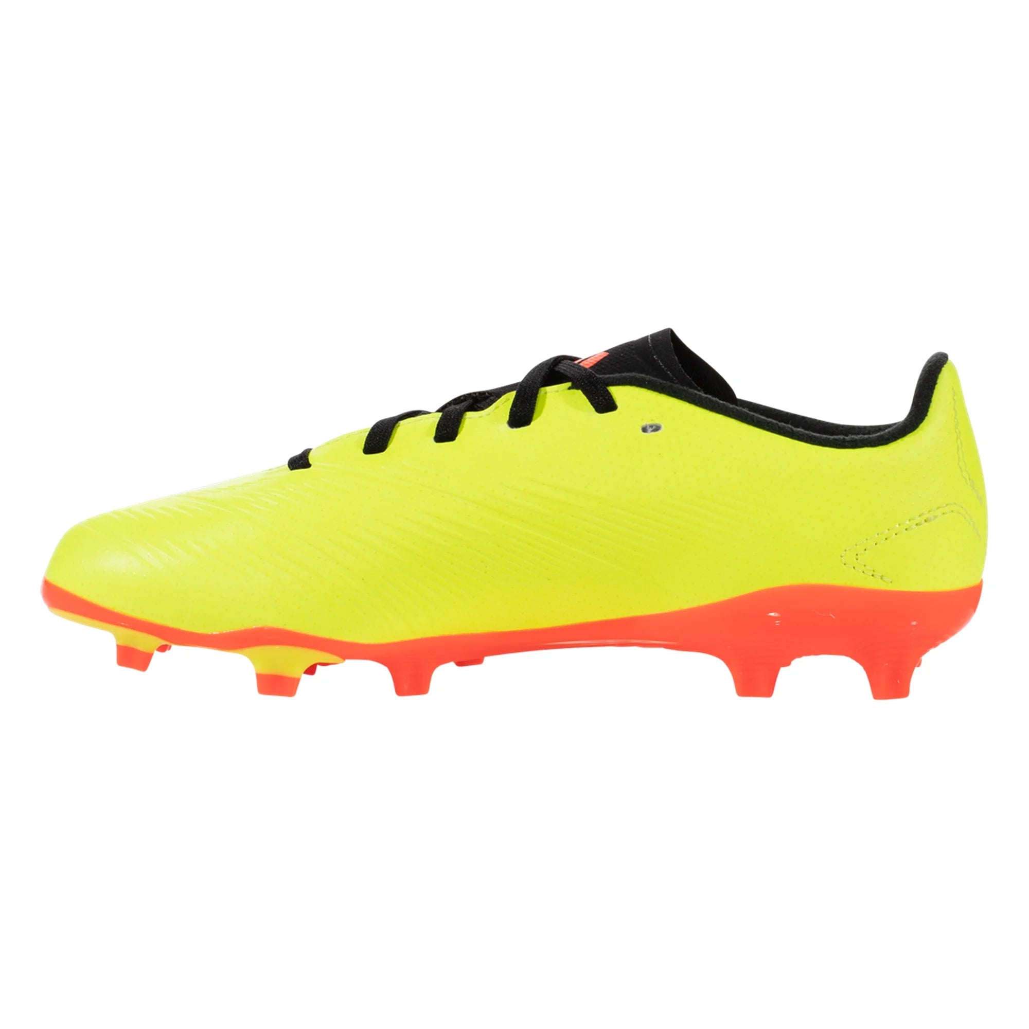 adidas Predator League Low FG Junior Firm Ground Soccer Cleat Solar Yellow Black Solar Red IG7747 Soccer Zone USA