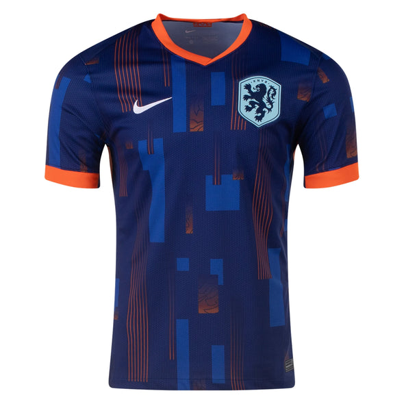 Men's Nike Dri-FIT Soccer Replica Jersey Netherlands 2024/25 Stadium Away