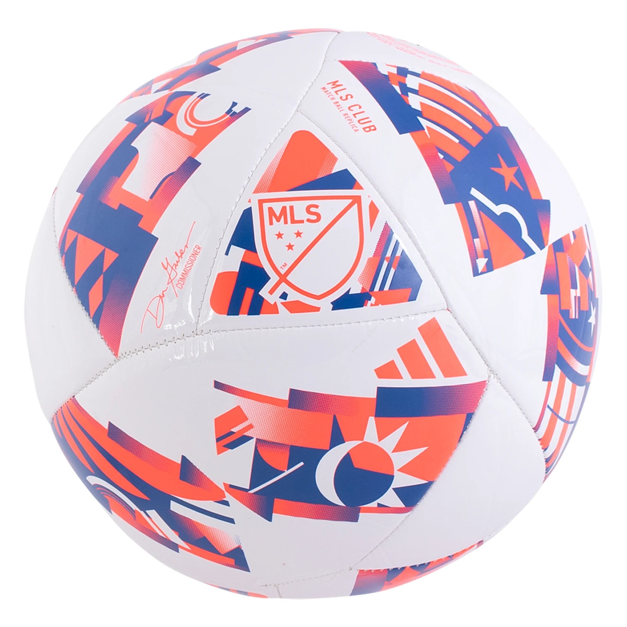adidas MLS Club Soccer Ball 2024 Red IP1626 Soccer Zone USA