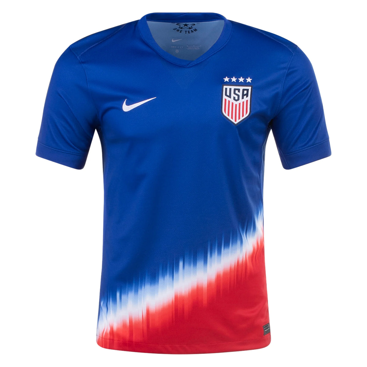 Women's Nike Dri-FIT Soccer Replica Jersey USMNT 2024 Stadium Away ...