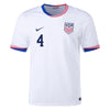 Men's Authentic Nike Adams USMNT Home Jersey 2024