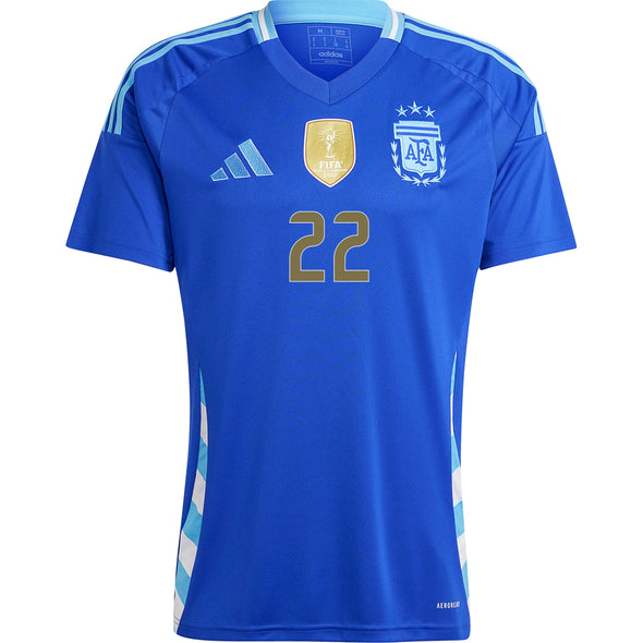 Women's Replica Adidas L. Martinez Argentina Away Jersey 2024