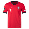 Men's Nike Dri-FIT Soccer Portugal 2024 Replica Ronaldo Home Jersey