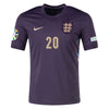 Men's Replica Nike Foden England Away Jersey 2024
