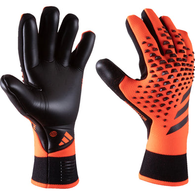adidas Predator Match Fingersave Goalkeeper Gloves - Black/White/Pink  HN3340 – Soccer Zone USA