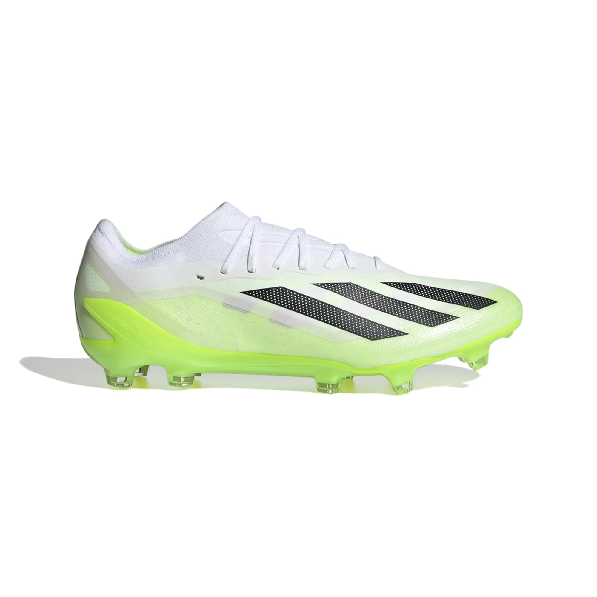 adidas X CrazyFast.1 FG Firm Ground Soccer Cleat - White/Core adidas X CrazyFast.1 FG Firm Ground Soccer Cleat - White/Core