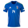 Men's Replica adidas Chiesa Italy Home Jersey 2024