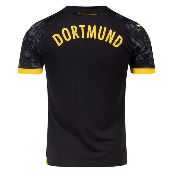 Men's Replica Puma Borussia Dortmund Away Jersey 23/24