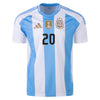 Women's Replica Adidas Mac Allister Argentina Home Jersey 2024