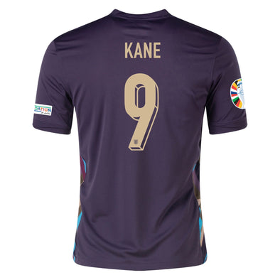 Men's Replica Nike Kane England Away Jersey 2024