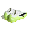adidas X CrazyFast.3 FG Firm Ground Soccer Cleat - White/Core Black/Lucid Lemon