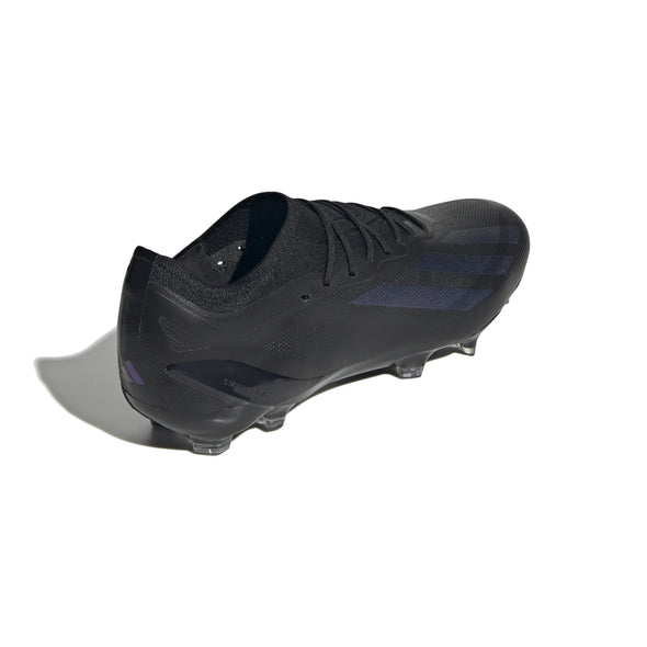 adidas X CrazyFast.1 FG Firm Ground Soccer Cleat - Black/Black