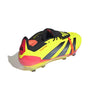 adidas Predator Elite Fold Tounge FG Firm Ground Soccer Cleat - Solar Yellow/Core Black/Solar Red