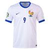 Kid's Replica Nike Giroud France Away Jersey 2024