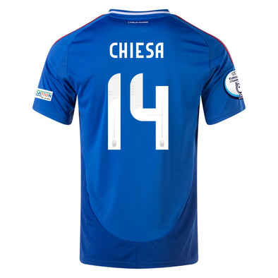 Women's Replica Adidas Chiesa Italy Home Jersey 2024