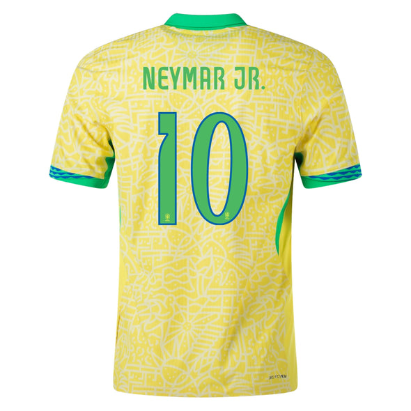 Women's Nike Dri-FIT Soccer Neymar Jr. Brazil 2024 Replica Home Jersey