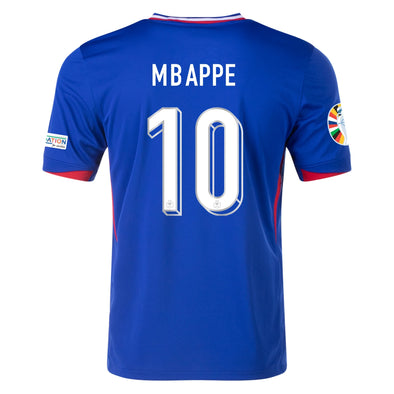 Men's Authentic Nike Mbappe France Home Jersey 2024