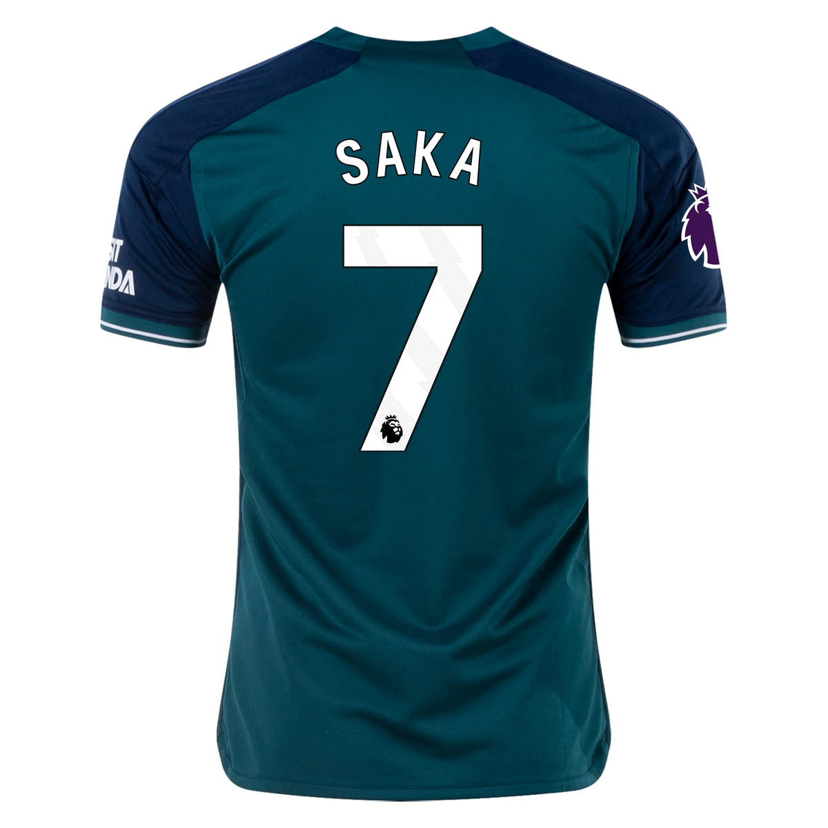 Men's Replica Adidas Saka Arsenal Third Jersey 23/24 HR6935 – Soccer ...