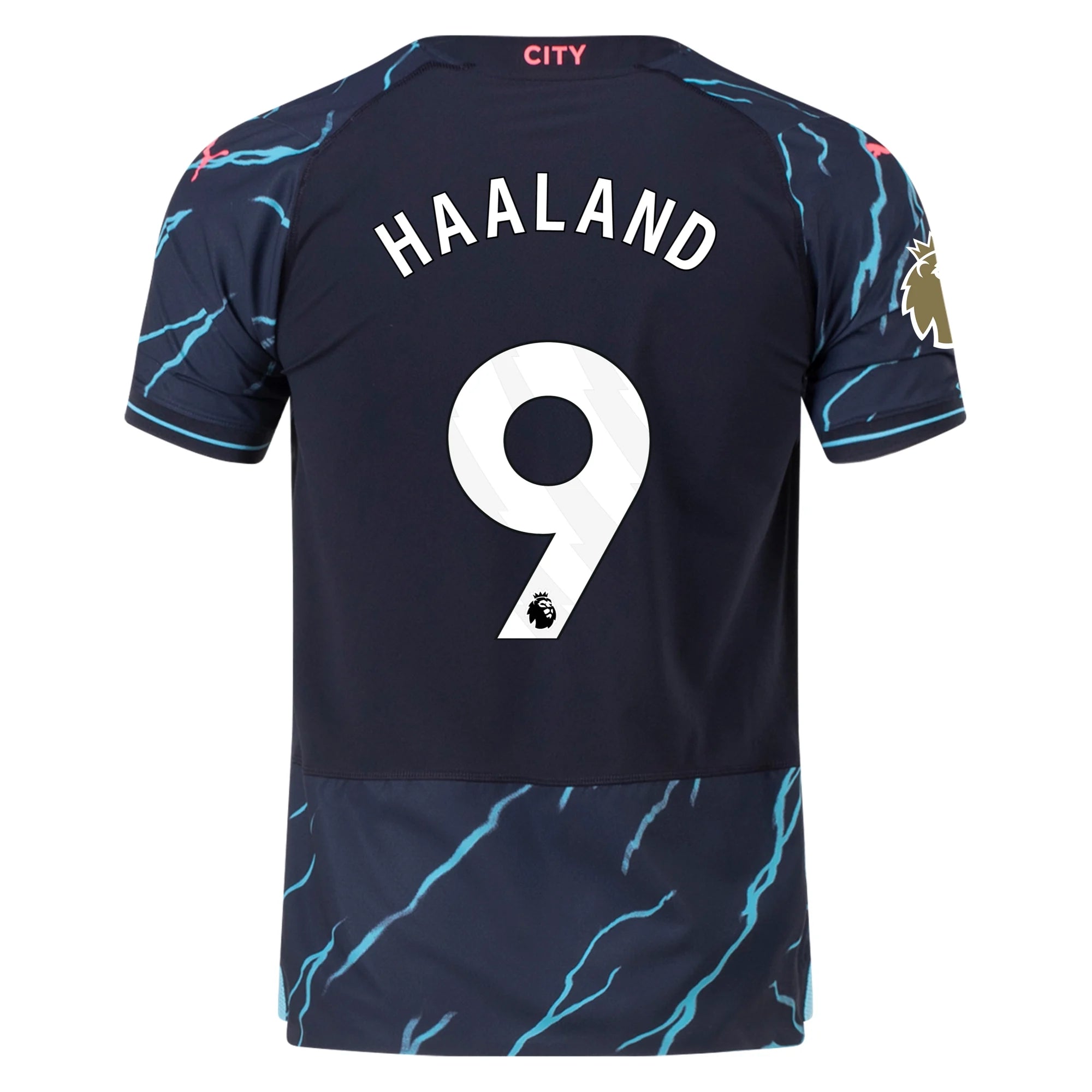 Men's Authentic Puma Manchester City Haaland Third Jersey 23