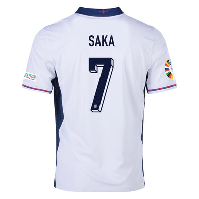 Big Kids' Nike Dri-FIT Soccer Saka England 2024 Replica Home Jersey