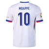 Men's Replica Nike Mbappe France Away Jersey 2024